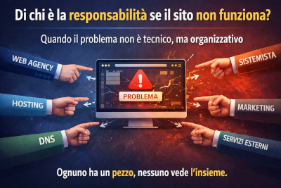 Responsabilità dei problemi del sito