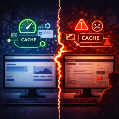 Cache che rompe il sito