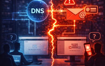 Il DNS spegne la posta aziendale senza preavviso