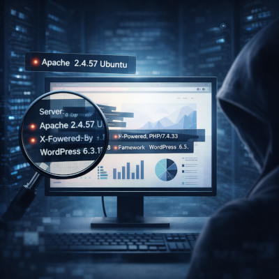 Informazioni esposte da un sito web