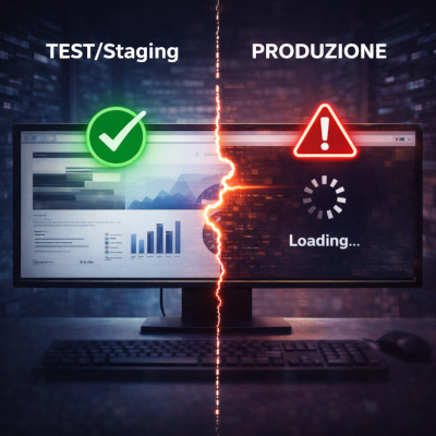 Il sito rallenta solo in produzione: il peggior scenario possibile