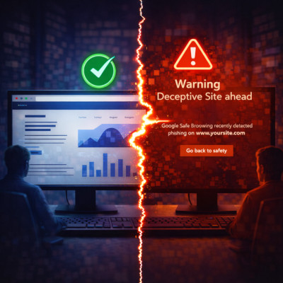 Sito segnalato come pericoloso da Google Sito segnalato come pericoloso da Google