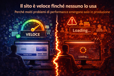 Il sito è veloce finché nessuno lo usa