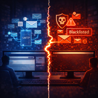 SMTP condiviso e blacklist: il rischio che non dipende da te
