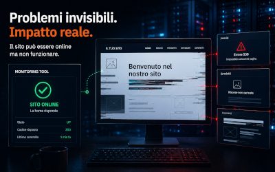 Il monitor segnala OK, ma il sito non funziona