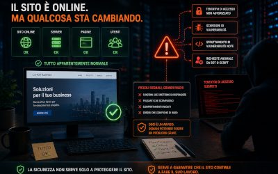 Gli accessi sospetti non bloccano subito il sito. Ed è proprio questo il problema