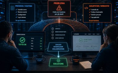 Hosting vs sviluppatore: chi deve intervenire?
