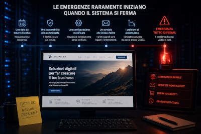 Le emergenze raramente iniziano quando il sistema si ferma.