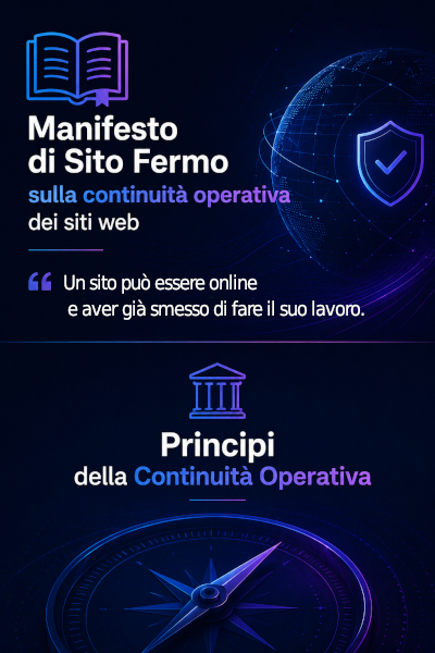 Manifesto sulla continuità operativa dei siti web