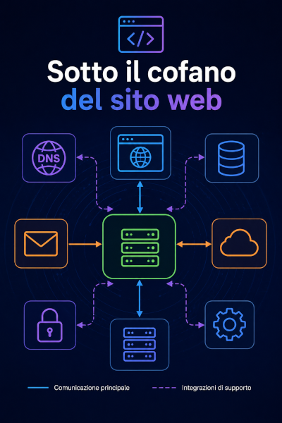 Sotto il cofano del sito web