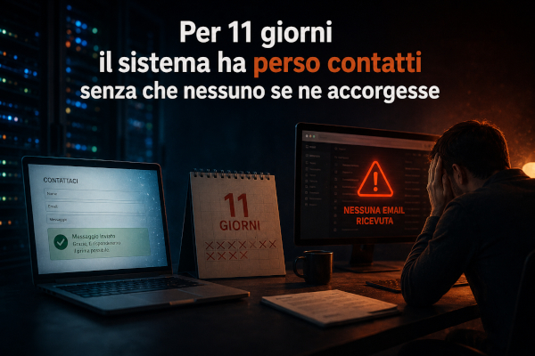 Lead non ricevuti per 11 giorni