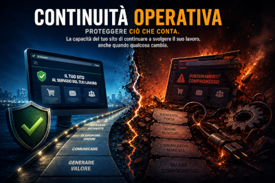 Cos'è la continuità operativa di un sito internet