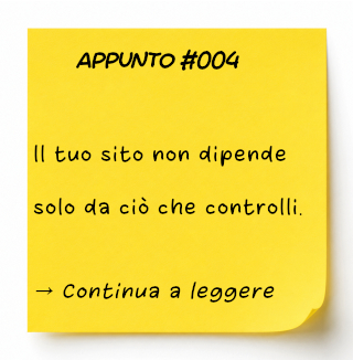 appunto-004 Quaderno di lavoro sulla Continuità Operativa di un sito web