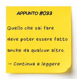 appunto-033 Quaderno di lavoro sulla Continuità Operativa di un sito web