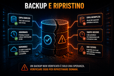 Backup di un sito web e processo di ripristino