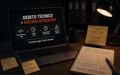 Il debito tecnico come rischio operativo