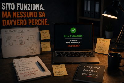 Il sito funziona, ma nessuno sa davvero perché