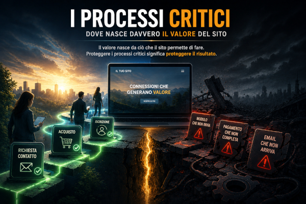 I processi critici: dove nasce davvero il valore del sito