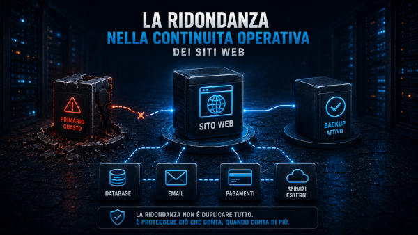 Ridondanza e continuità operativa di un sito web