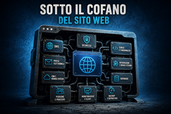 Sotto il cofano del sito web