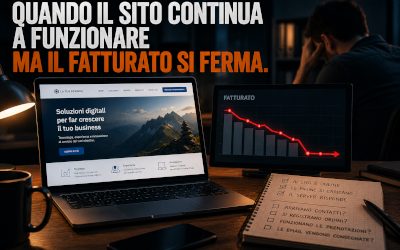 Quando il sito continua a funzionare ma il fatturato si ferma